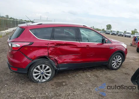 2017 Ford Escape Titanium from USA, damaged, VIN 1FMCU0JDXHUD52568